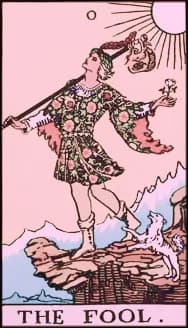 The Fool tarot card