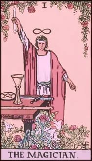 The Magician tarot card