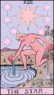 The Star tarot card artwork