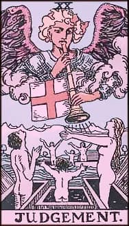 Judgment tarot card artwork