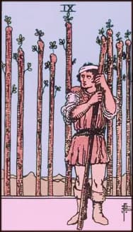9 of Wands