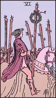 6 of Wands