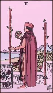 2 of Wands