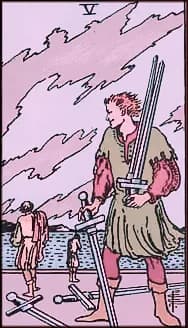 5 of Swords
