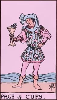 Page of Cups