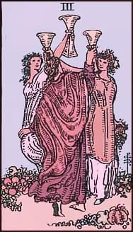 3 of Cups