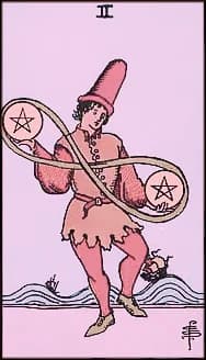 2 of Pentacles